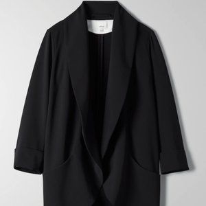 Aritzia Wilfred Chevalier Blazer in Black Size 4